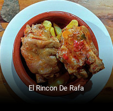 Reserve ahora una mesa en El Rincon De Rafa