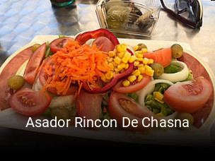 Reserve ahora una mesa en Asador Rincon De Chasna