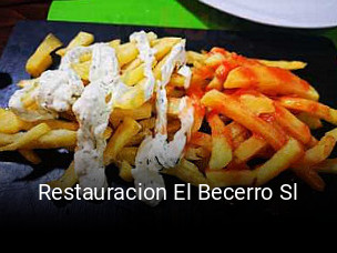 Restauracion El Becerro Sl reserva de mesa