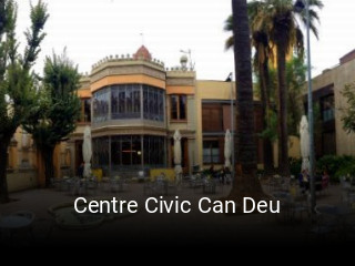 Centre Civic Can Deu reserva de mesa