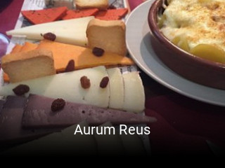 Reserve ahora una mesa en Aurum Reus