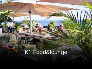 Reserve ahora una mesa en K1 Food&lounge