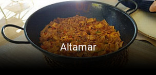 Altamar reserva de mesa