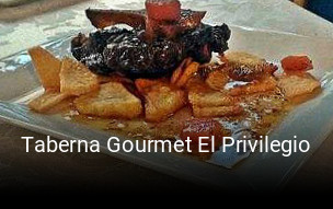 Taberna Gourmet El Privilegio reservar mesa