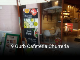 Reserve ahora una mesa en 9 Gurb Cafeteria Churreria