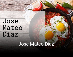 Jose Mateo Diaz reservar mesa