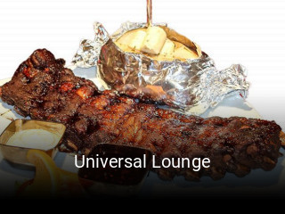 Reserve ahora una mesa en Universal Lounge