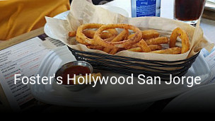 Reserve ahora una mesa en Foster's Hollywood San Jorge