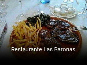 Restaurante Las Baronas reservar mesa