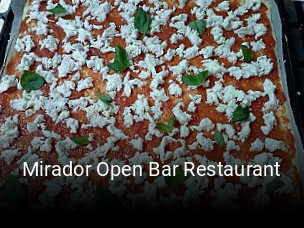 Reserve ahora una mesa en Mirador Open Bar Restaurant