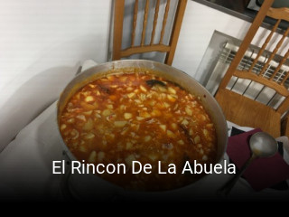 Reserve ahora una mesa en El Rincon De La Abuela