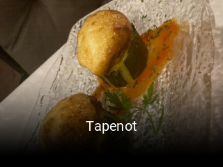 Reserve ahora una mesa en Tapenot