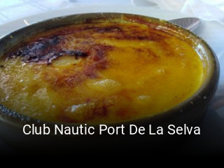 Reserve ahora una mesa en Club Nautic Port De La Selva