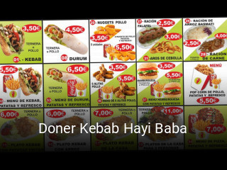Doner Kebab Hayi Baba reserva de mesa