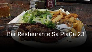 Reserve ahora una mesa en Bar Restaurante Sa PlaÇa 23
