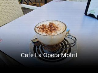 Cafe La Opera Motril reserva de mesa