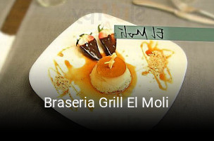 Braseria Grill El Moli reserva de mesa