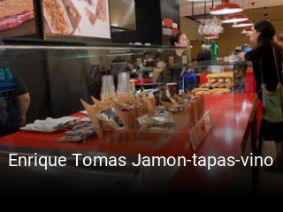 Enrique Tomas Jamon-tapas-vino reservar mesa