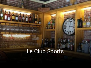 Reserve ahora una mesa en Le Club Sports