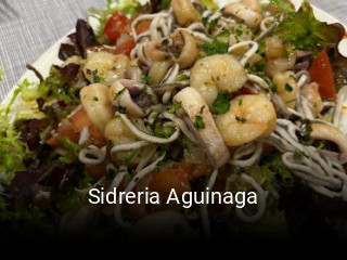Sidreria Aguinaga reservar en línea