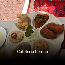 Cafeteria Lorena reservar mesa
