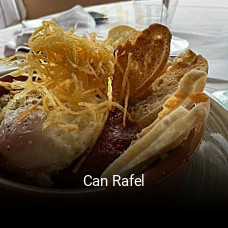 Can Rafel reserva de mesa