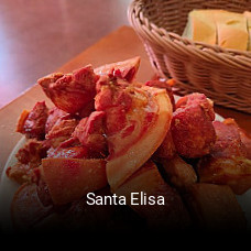 Santa Elisa reservar mesa