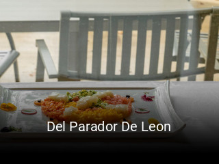 Reserve ahora una mesa en Del Parador De Leon