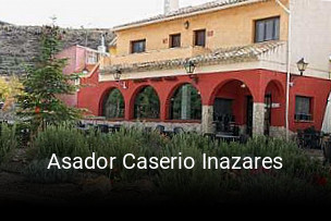 Asador Caserio Inazares reserva de mesa