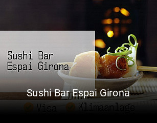 Sushi Bar Espai Girona reservar mesa