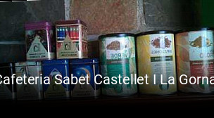 Reserve ahora una mesa en Cafeteria Sabet Castellet I La Gornal