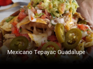 Mexicano Tepayac Guadalupe reservar mesa