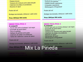 Mix La Pineda reservar mesa