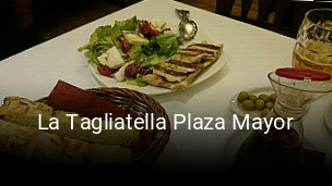 Reserve ahora una mesa en La Tagliatella Plaza Mayor