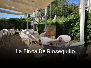 Reserve ahora una mesa en La Finca De Riosequillo