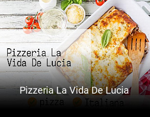 Pizzeria La Vida De Lucia reserva