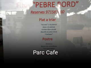 Reserve ahora una mesa en Parc Cafe