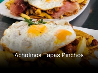 Acholinos Tapas Pinchos reserva de mesa