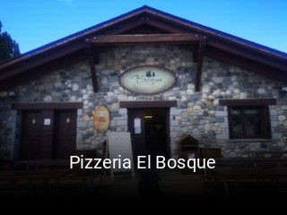 Pizzeria El Bosque reserva de mesa