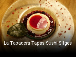La Tapadera Tapas Sushi Sitges reserva