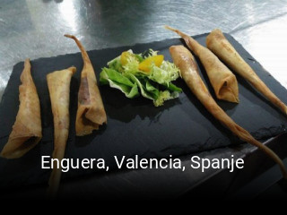 Enguera, Valencia, Spanje reservar mesa