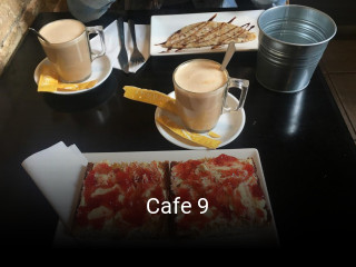 Cafe 9 reservar mesa
