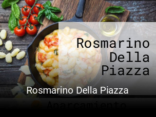 Rosmarino Della Piazza reservar mesa