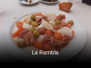 Reserve ahora una mesa en La Rambla
