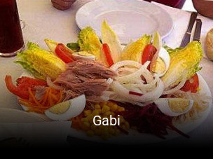Reserve ahora una mesa en Gabi