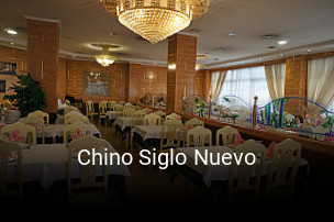 Chino Siglo Nuevo reserva de mesa