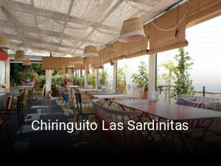Chiringuito Las Sardinitas reserva de mesa