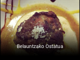 Reserve ahora una mesa en Belauntzako Ostatua