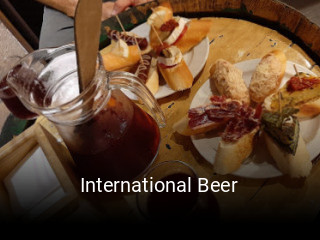 International Beer reservar mesa