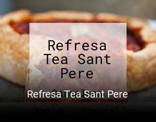 Reserve ahora una mesa en Refresa Tea Sant Pere